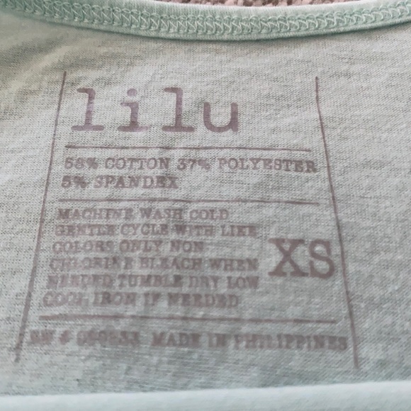 Teal tank top - Picture 2 of 3